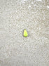 perlesetcreationbijoux - sequin émaillésgoutte 12x 6mm vert