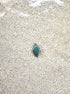 perlesetcreationbijoux - sequin émaillé losange 15x8 mm gris bleu