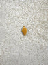 perlesetcreationbijoux - sequin émaillé losange 15x8 mm jaune moutarde