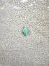 perlesetcreationbijoux - sequin émaillé losange 15x8 mm vert