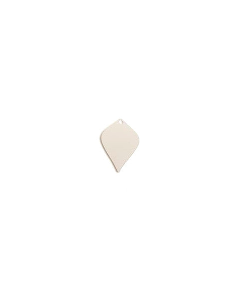 Sequin goutte en métal - 18x11 mm