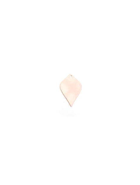 Sequin goutte en métal - 18x11 mm