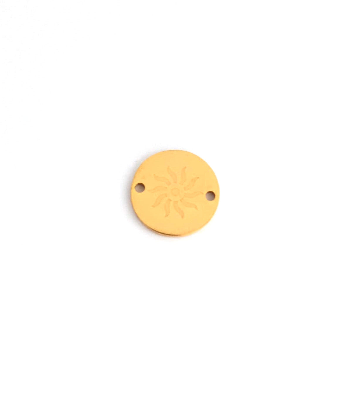 Intercalaire rond soleil acier inox - 12 mm
