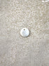 perlesetcreationbijoux - sequin rond nacre blanc 13 mm