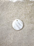 perlesetcreationbijoux - sequin rond nacre blanc 25 mm