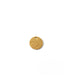 perlesetcreationbijoux - sequin rond effet pailleté acier inoxydable doré 15 mm