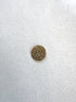 perlesetcreationbijoux - sequin rond texturé en acier inoxydable doré PVD de 12 mm