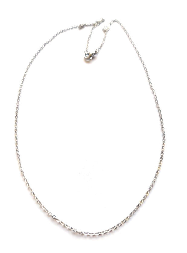 Collier maille ovale acier inox 304 - 45 cm